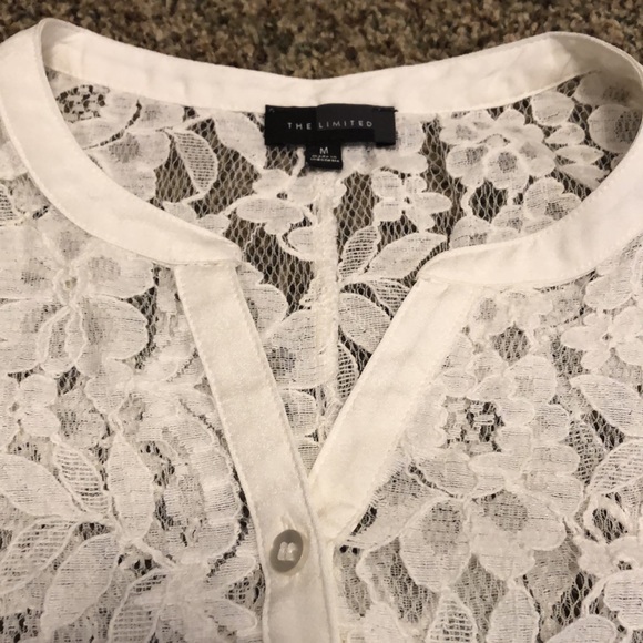 The Limited Sleeveless Lace Blouse - Picture 2 of 2